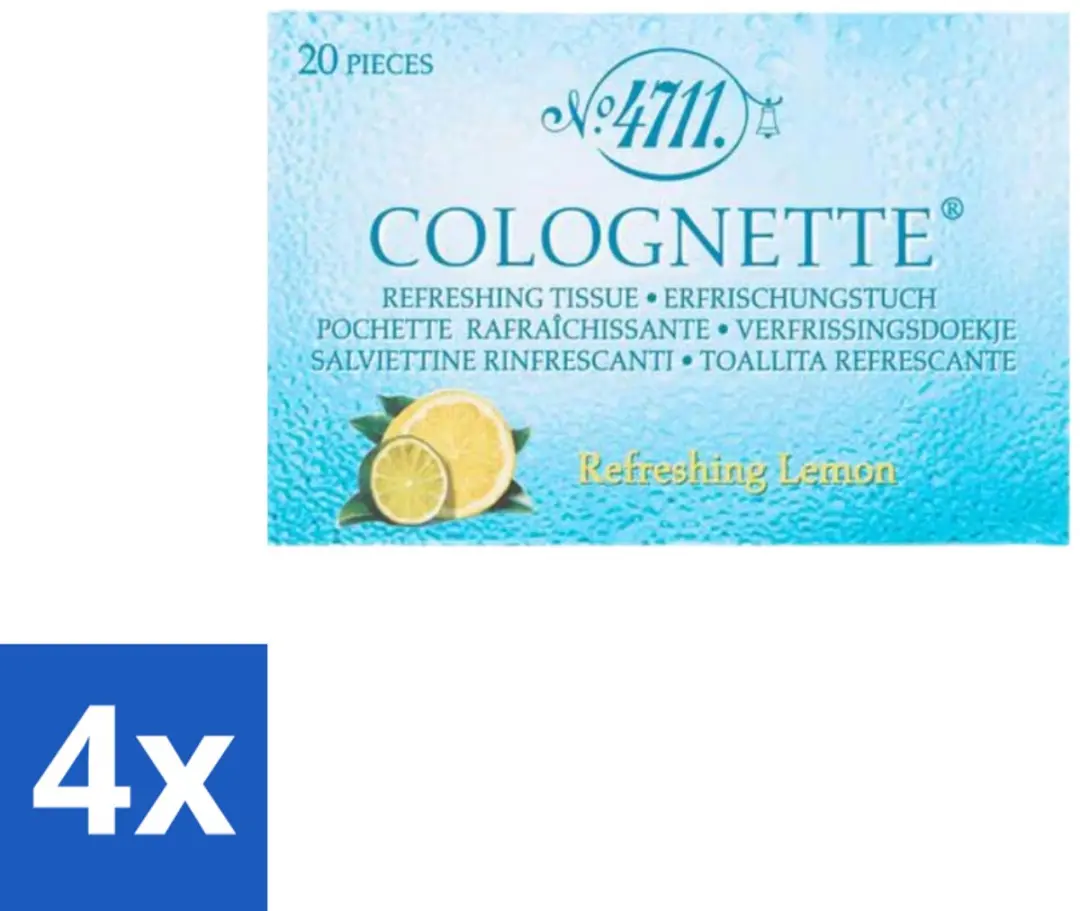 4711 Colognette Citrus Verfrissingsdoekjes