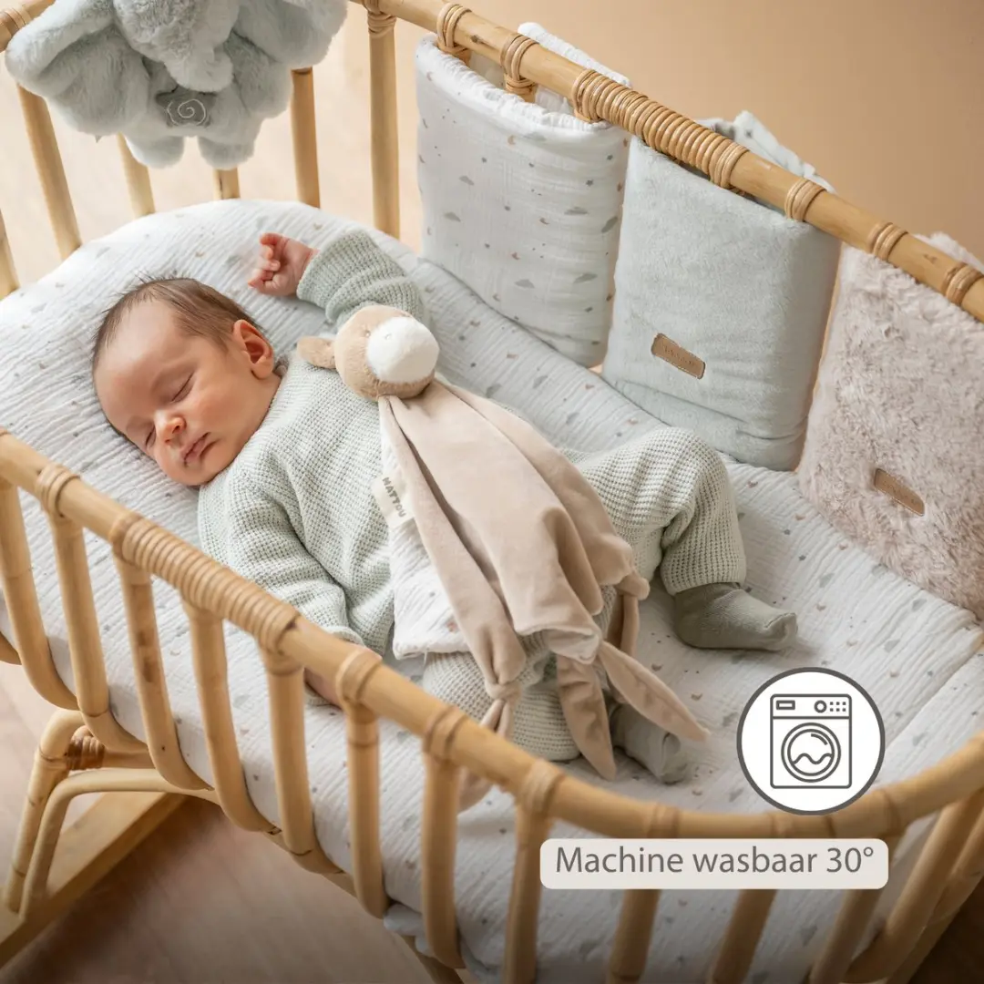 Nattou LouLou Bedbumper Set - 6 Stuks - 20cm