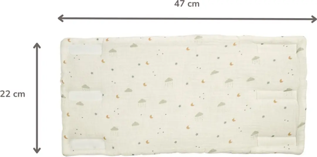 Nattou LouLou Bedbumper Set - 6 Stuks - 20cm