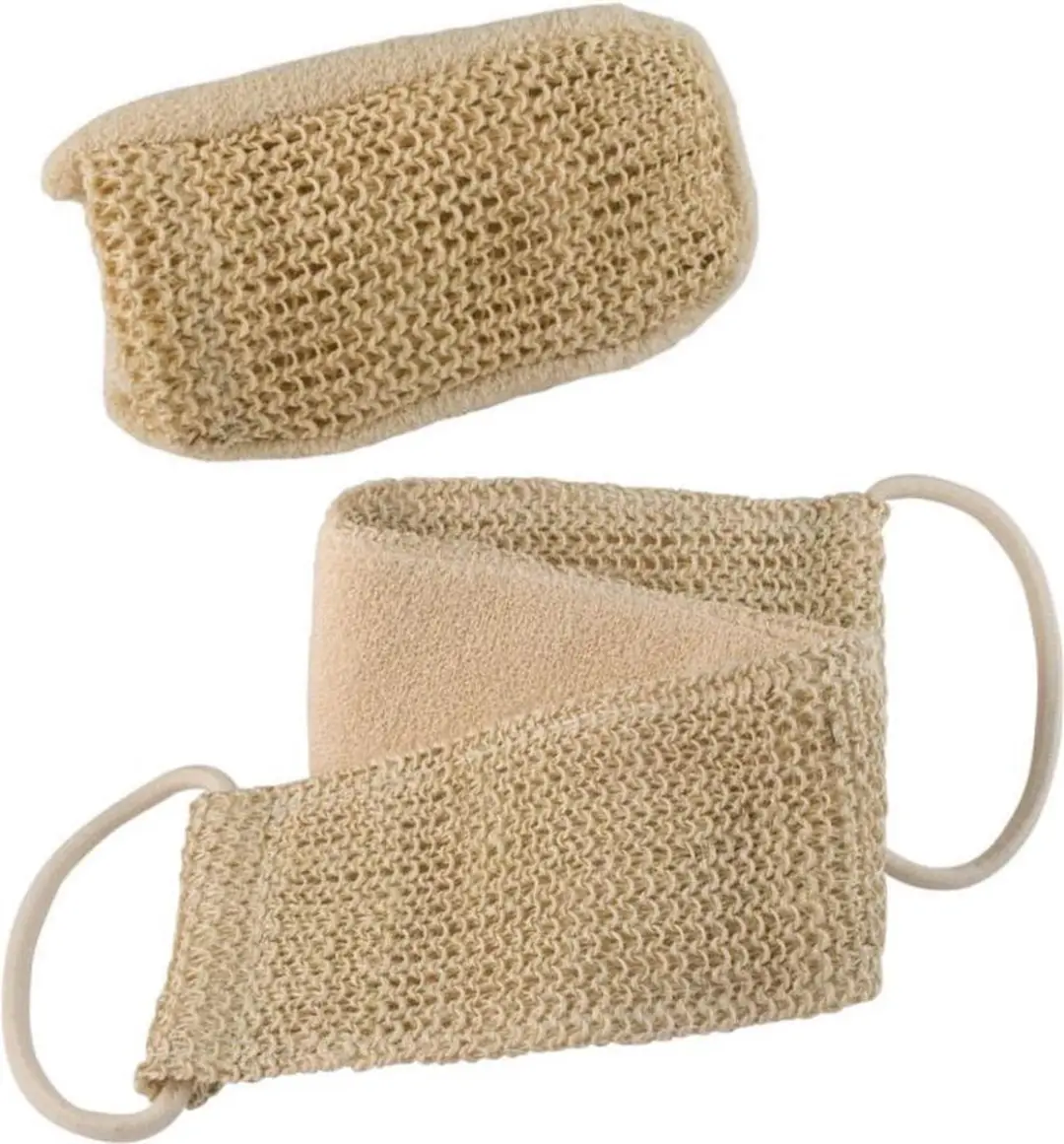 Naturae Donum Scrubband & Scrubhandschoen Sisal/Katoen