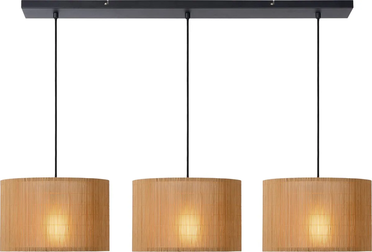 Lucide Magius Hanglamp 3xE27 Naturel