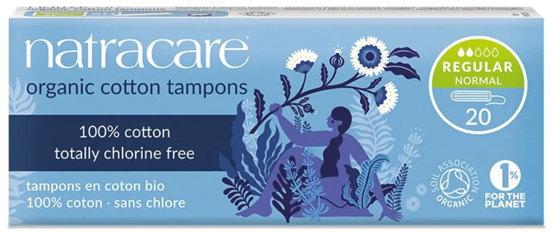 Natracare Normale Tampons - 1 Stuk