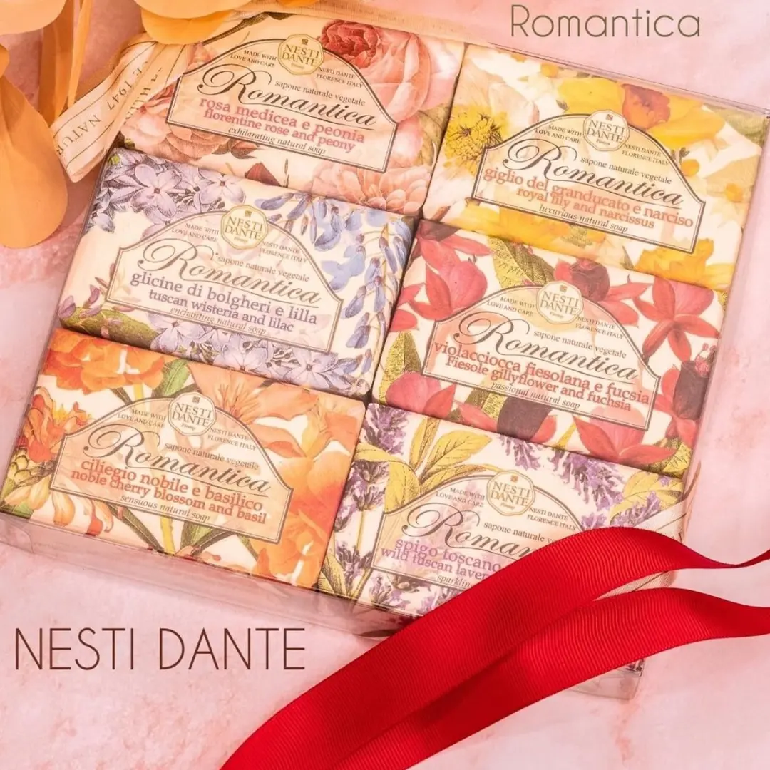 Nesti Dante Romantica Zeepset - 6x150g