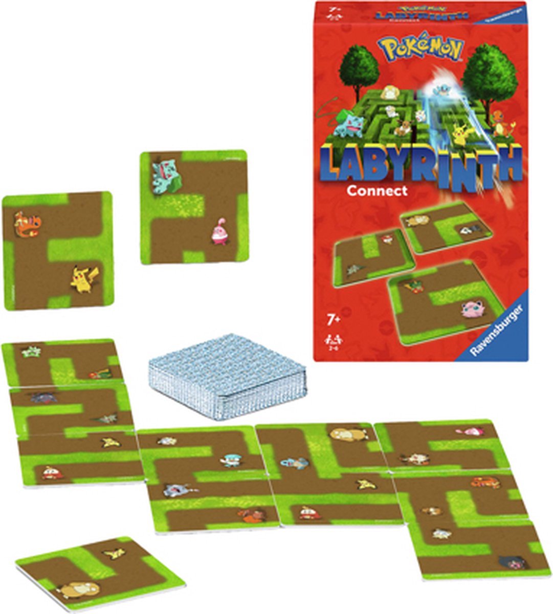 Ravensburger - Pokémon labyrinth Connect - Reisspel