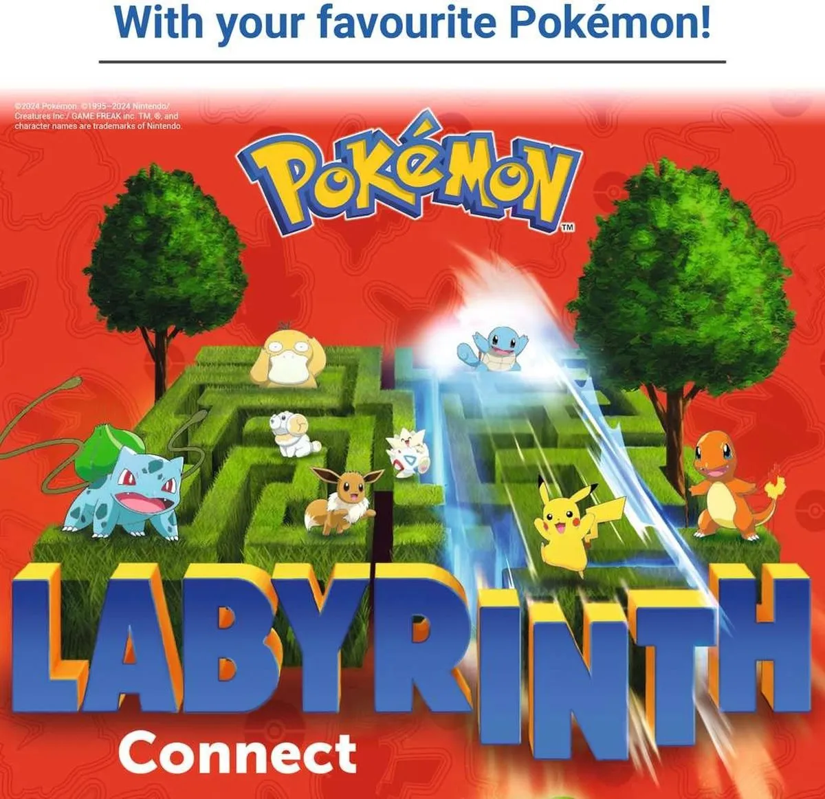 Ravensburger Pokémon Labyrinth Connect 22579 - Reisspel - 2-6 Spelers