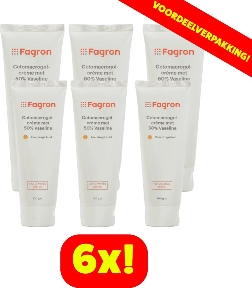 Fagron Cetomacrogolcrème 50% Vaseline