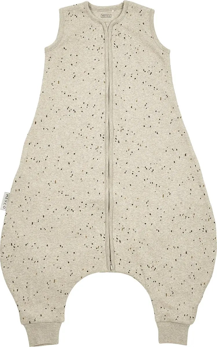 Meyco Baby Rib Mini Spot Slaapoverall - 92cm - 0.5 TOG