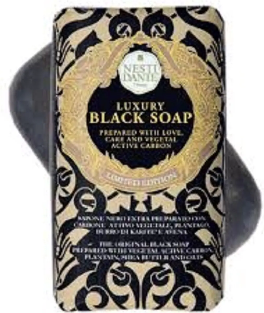 Nesti Dante Luxury Black Soap Handzeep 250g