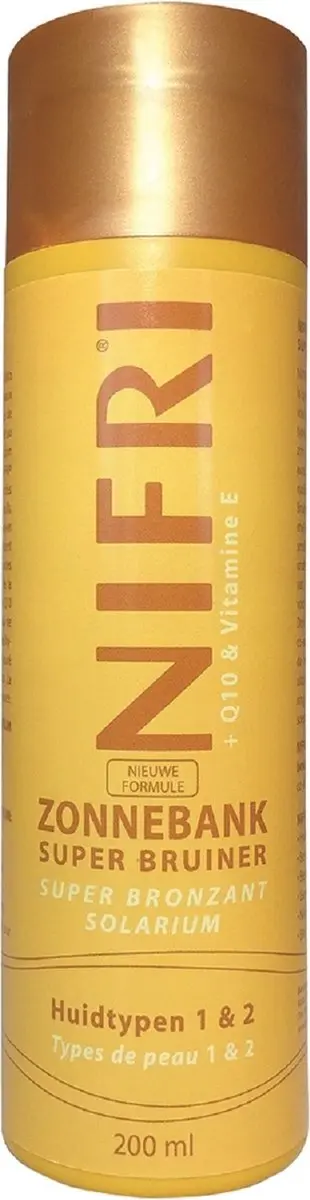 Nifri Super Bruiner Zonnebankcrème 200ml