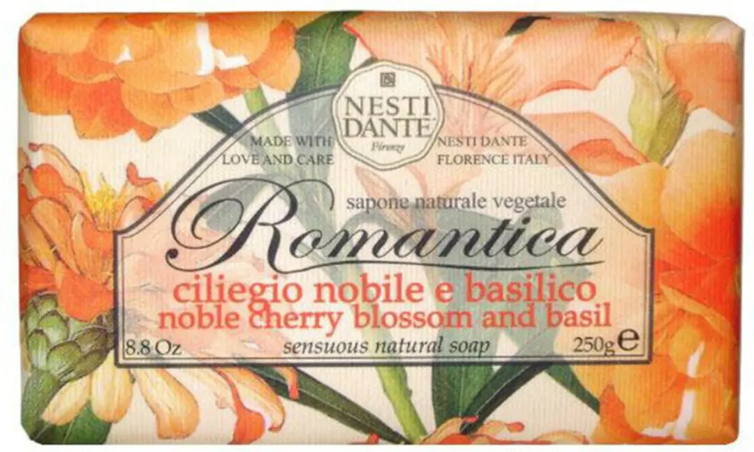 Nesti Dante Romantica Cherry Blossom & Basil Zeep 250ml