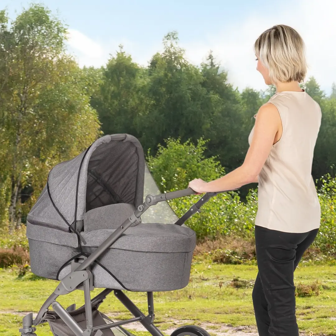 Reer BiteSafe Klamboe Kinderwagen - Zwart