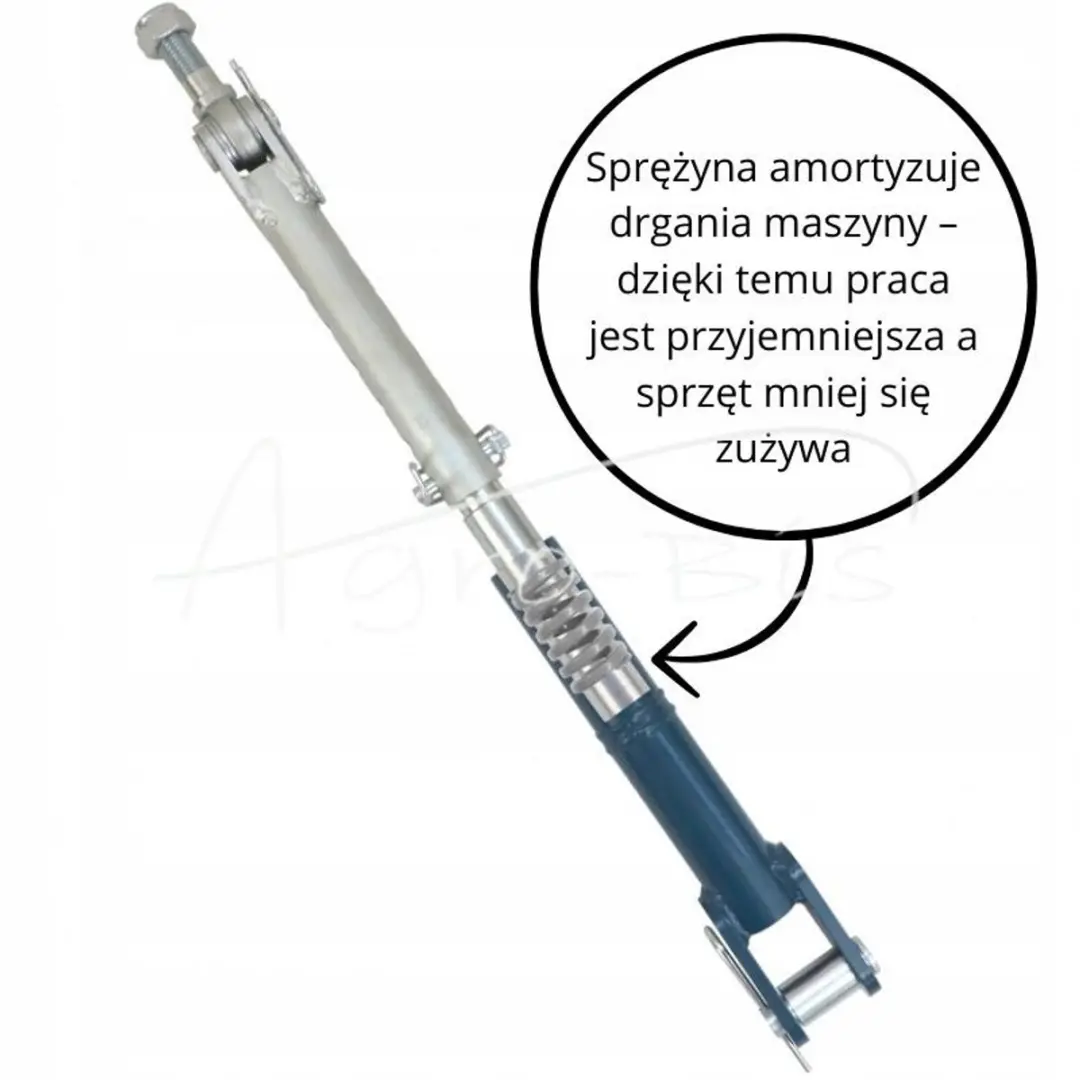 Morga Ursus C-360 Zijstabilisator - Met Veer - Zilver