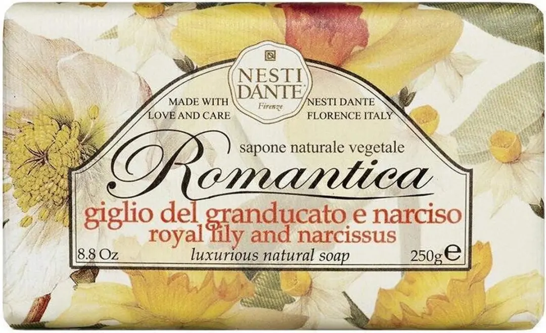 Nesti Dante Romantica Handzeep Royal Lily & Narcissus 250g