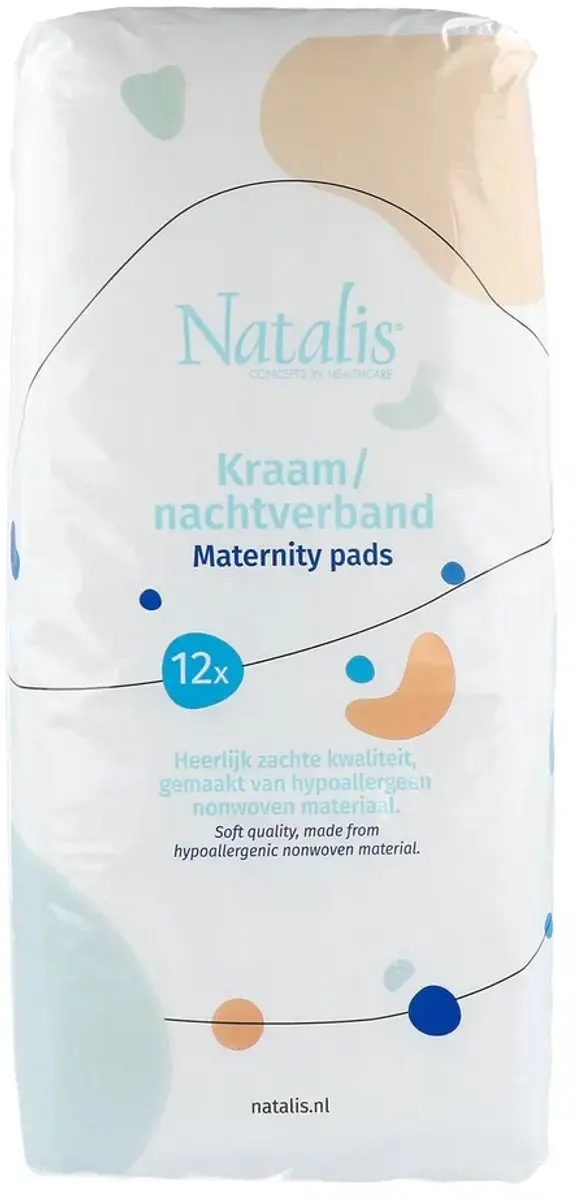 Natalis Kraamverband 12 Stuks - Wit