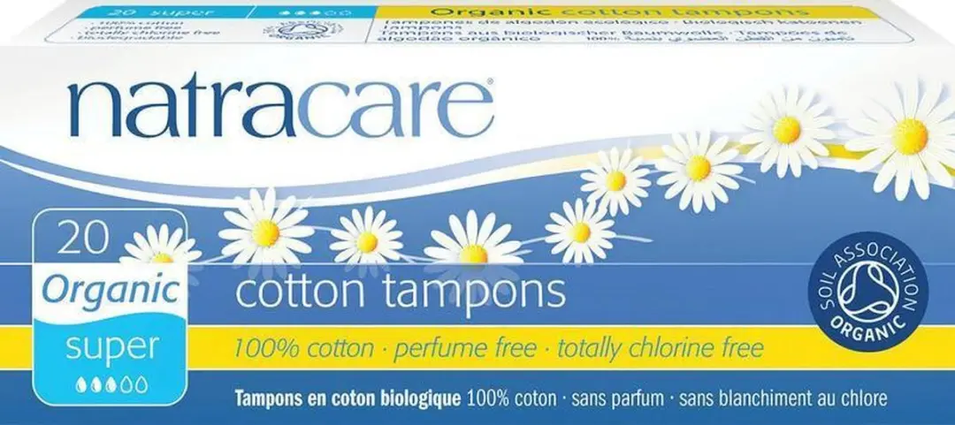 Natracare Super Tampons zonder Inbrenghuls