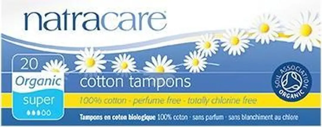 Natracare Super Tampons zonder Inbrenghuls