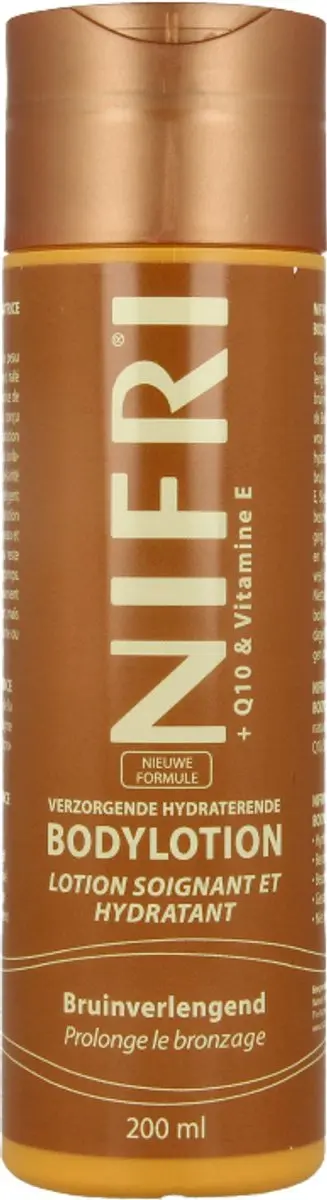 Nifri Bodylotion Bruinverlengend 200ml - met Q10 & Vitamine E