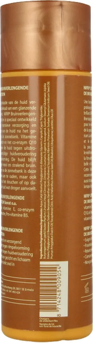 Nifri Bodylotion Bruinverlengend 200ml - met Q10 & Vitamine E
