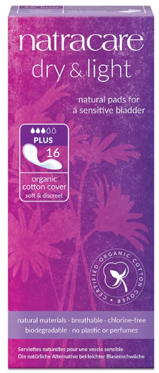 Natracare Incontinentieverband Plus - 16 Stuks