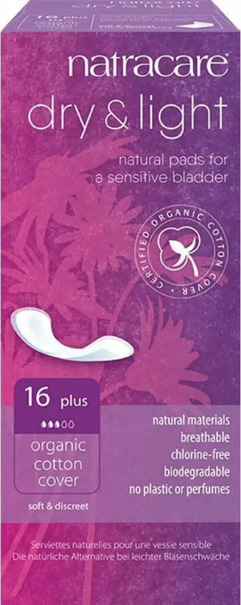 Natracare Incontinentieverband Plus
