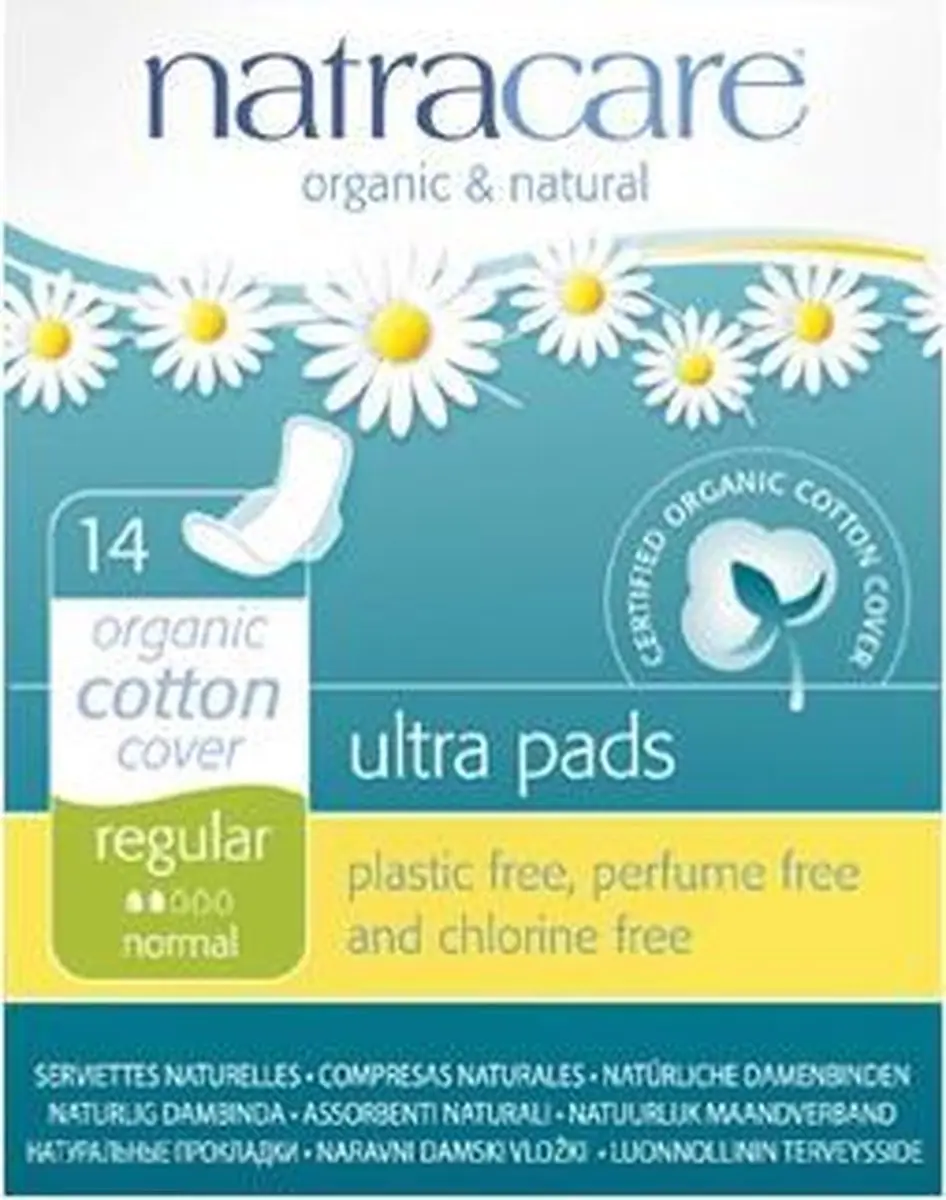 Natracare Ultra Maandverband Normaal - 1 Stuk