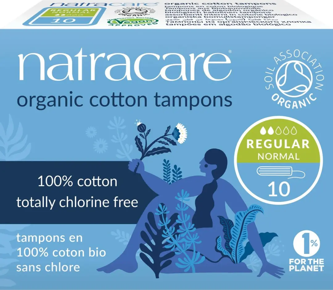 Natracare Tampons Katoen Normaal