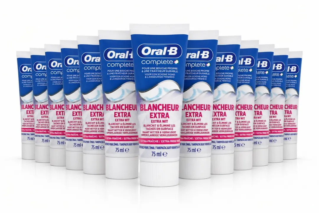 Oral-B Complete Extra Wit Tandpasta 12x75ml
