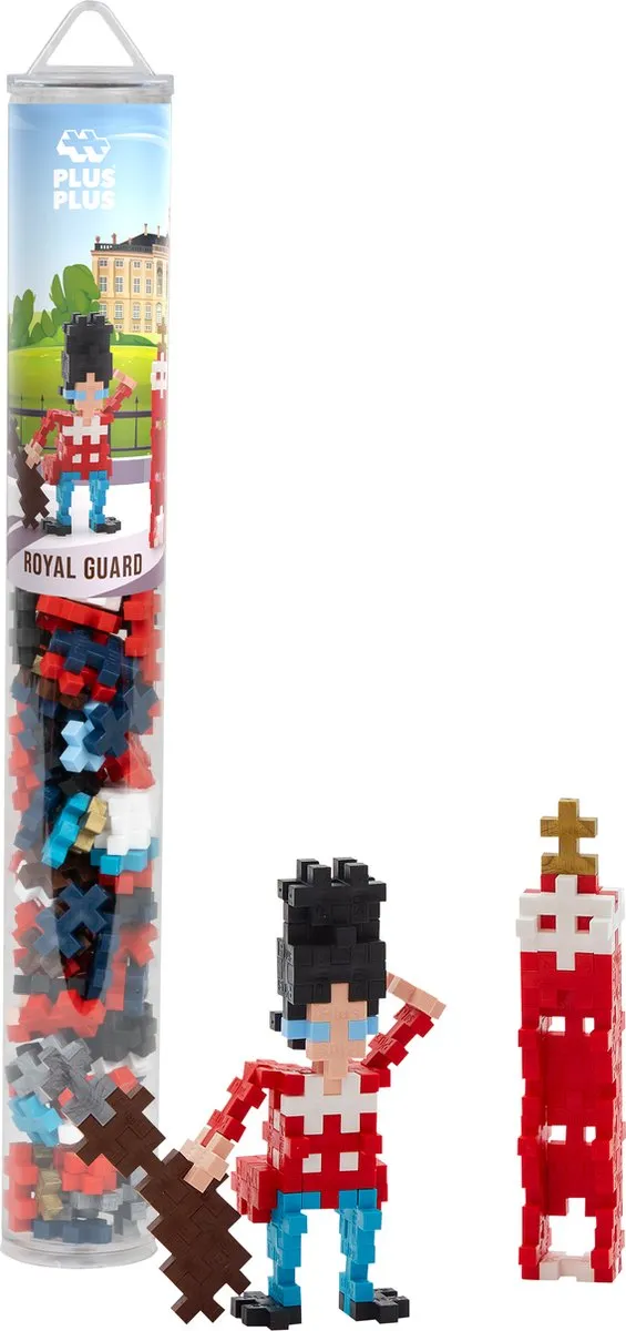 Plus-Plus Tube Royal Guard 100 Bouwstenen