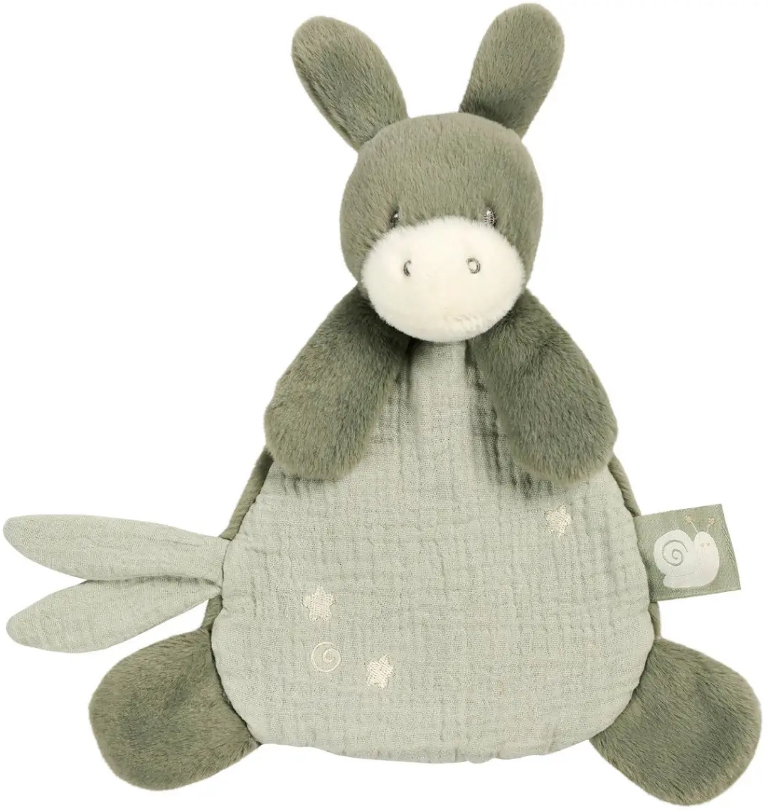 Nattou LouLou Baby Knuffeldoekje Ezel 25cm