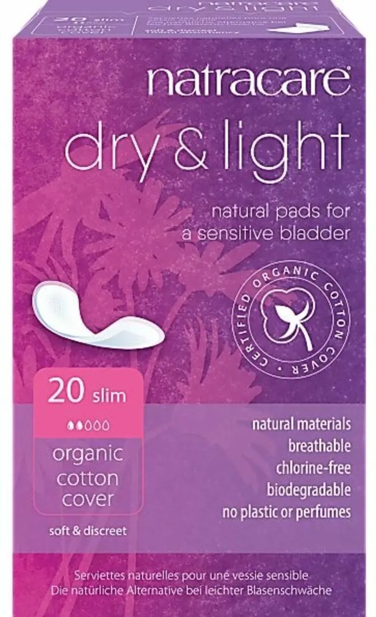 Natracare Natuurlijke Pads Gevoelige Blaas
