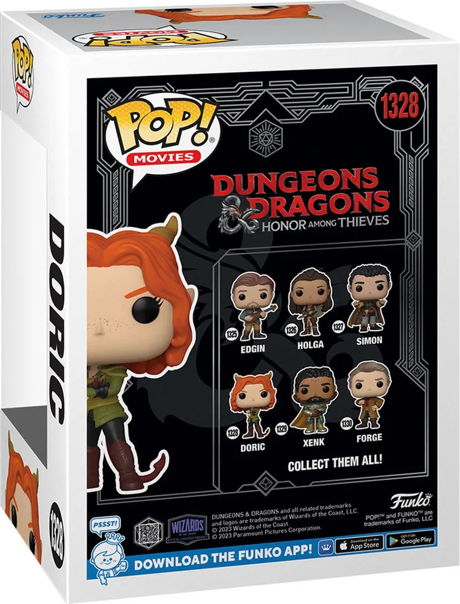 Funko Pop! Movies Dungeons & Dragons Doric 1328