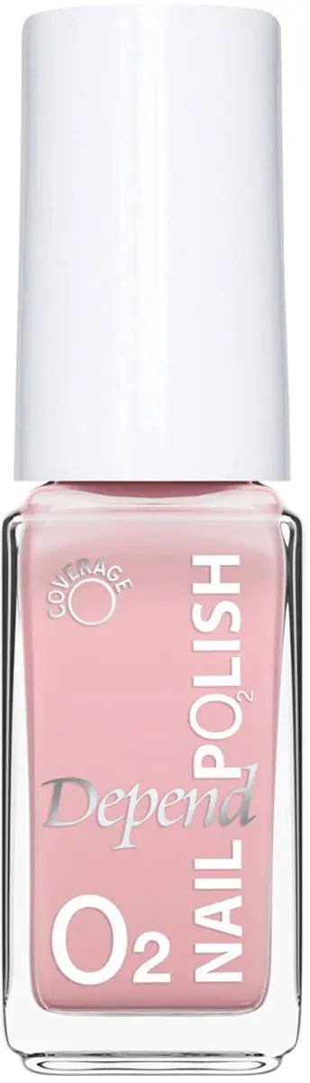 Depend Cosmetics Nagellak 02 nr.813 Roze Transparant 5ml