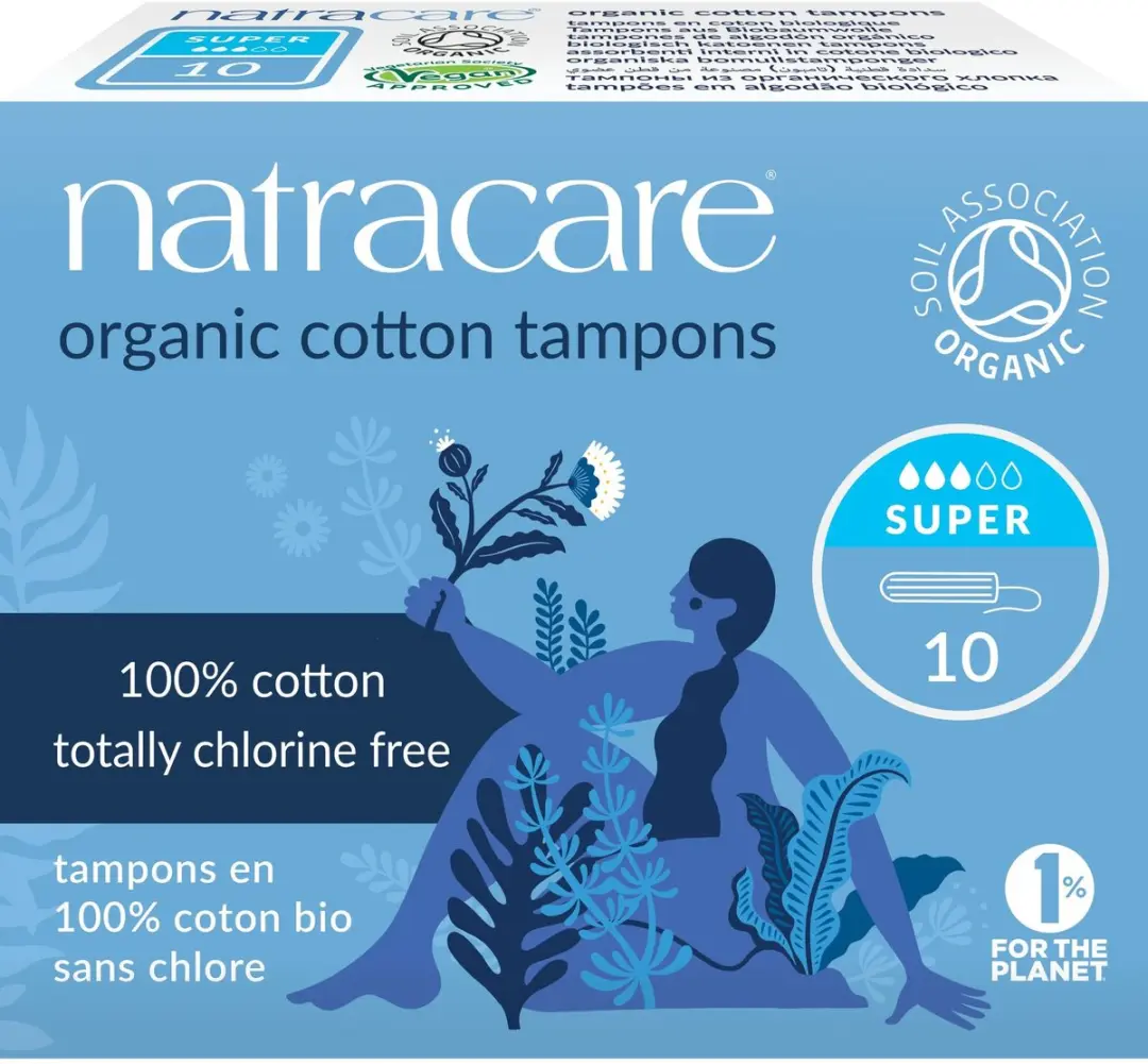 Natracare Tampons Super 10 Stuks