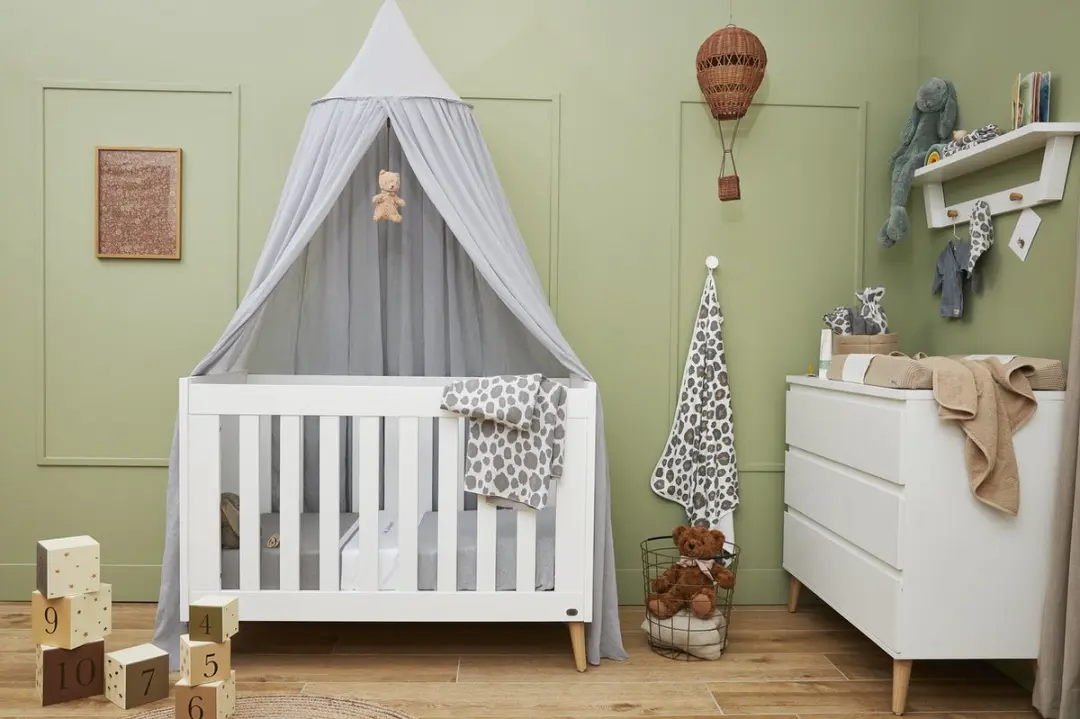 Meyco Baby Uni Klamboe - Light Grey - Ø55cm