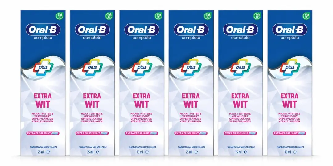 Oral-B Complete Plus Extra Wit Tandpasta