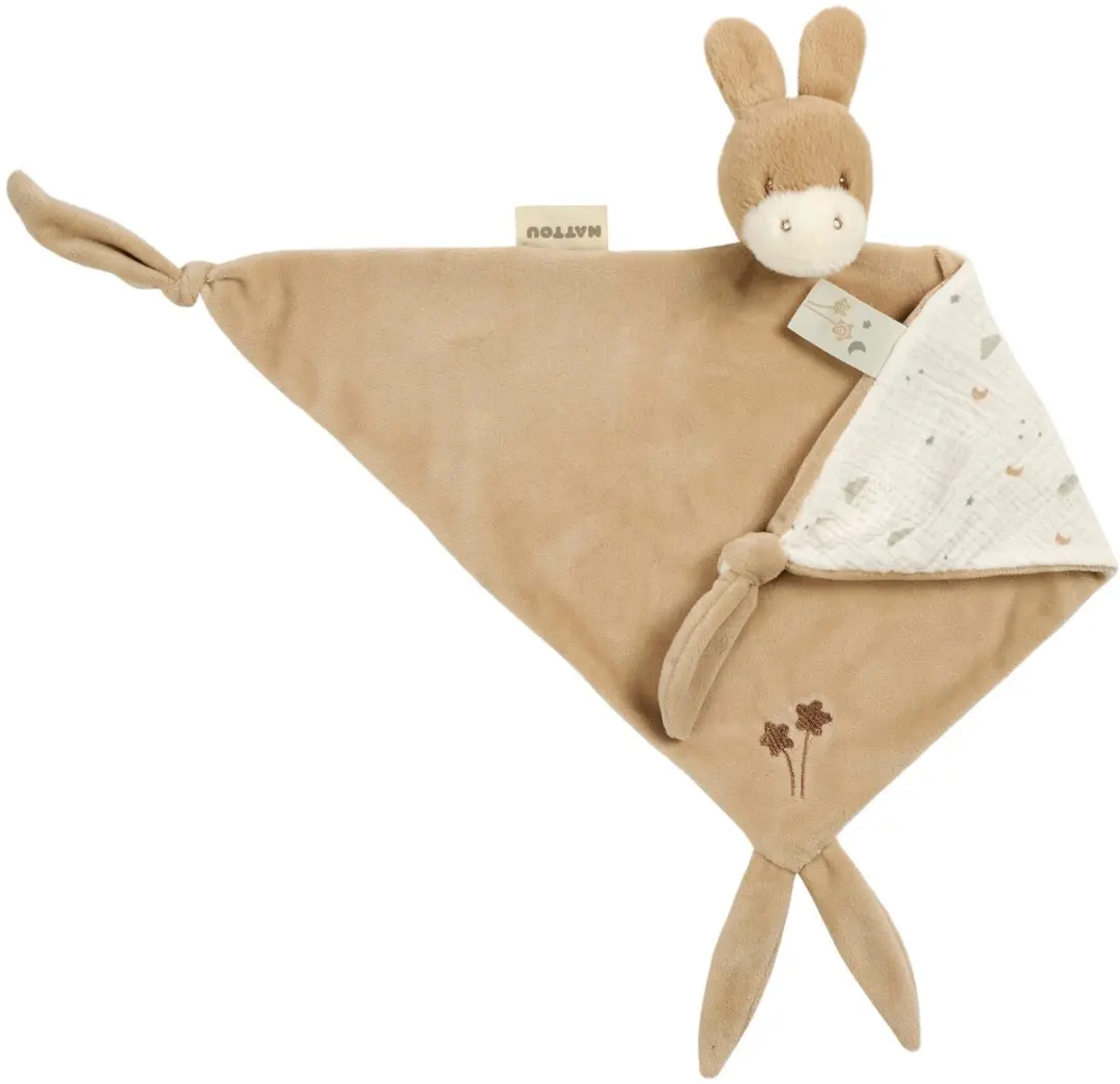 Nattou LouLou Maxi Doudou Ezel 60x40cm