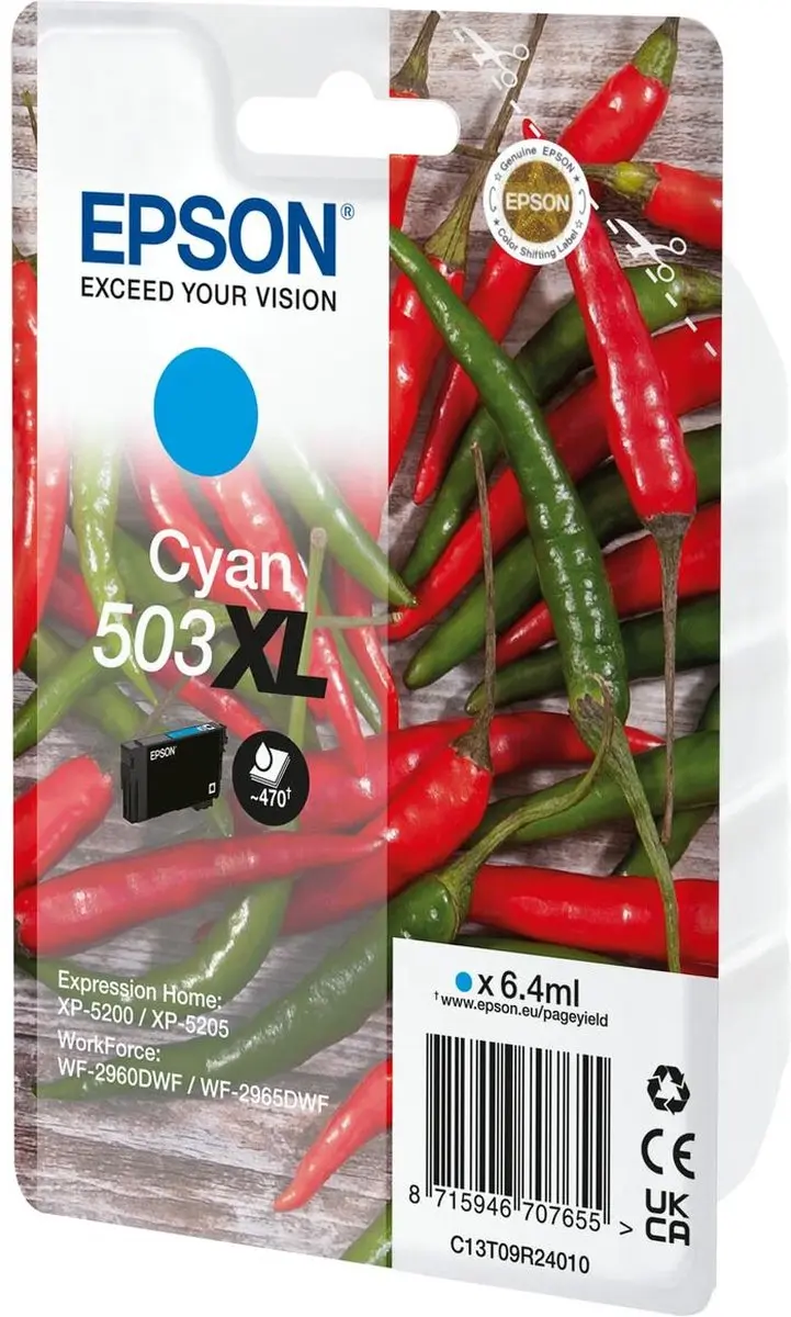 Epson C13T09R24020 XL Cartridge - Zwart