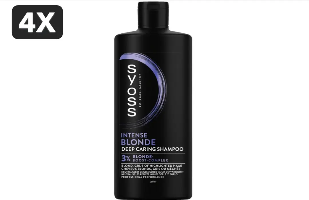 Syoss Intense Blond Shampoo 1760ml