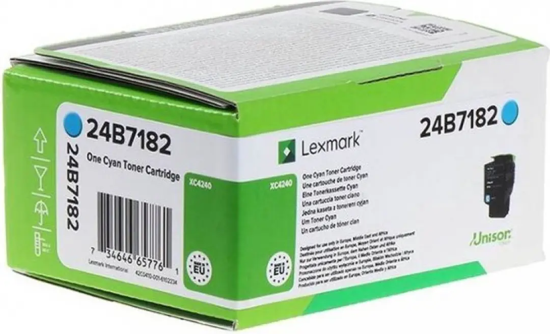 Lexmark 24B7182 Tonercartridge - Cyaan