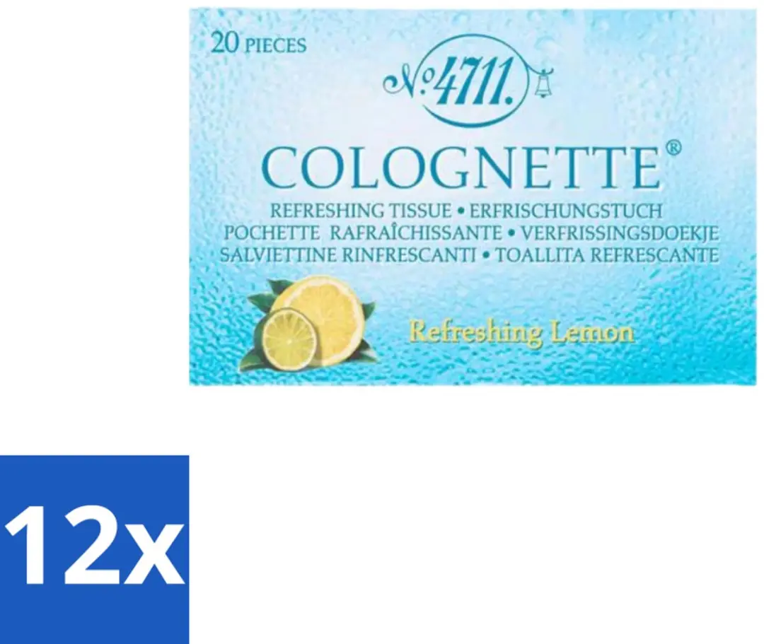 4711 Colognette Citrus Verfrissingsdoekjes