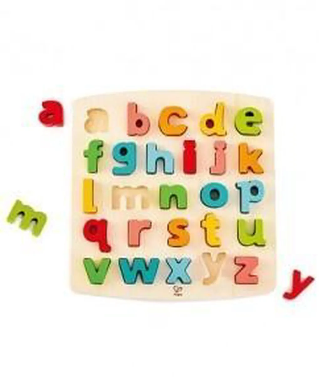 Hape Stevige Alfabet Puzzel 27 Stuks - Veelkleurig