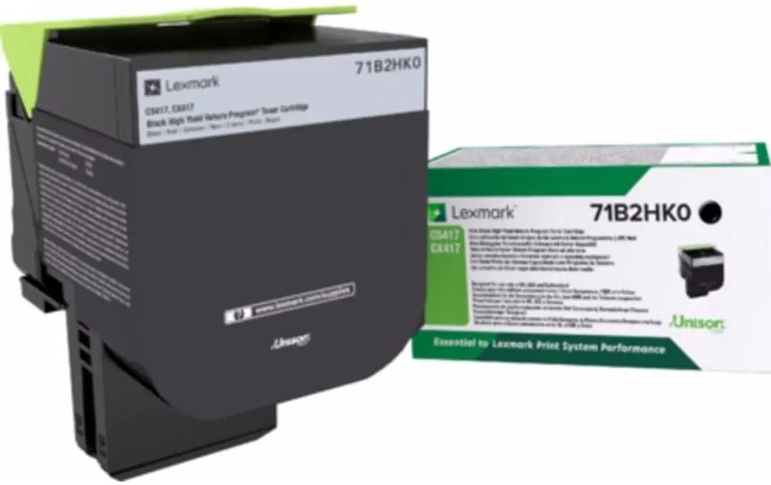 Lexmark 71B2HK0 Toner - Zwart - 6000 Pagina's