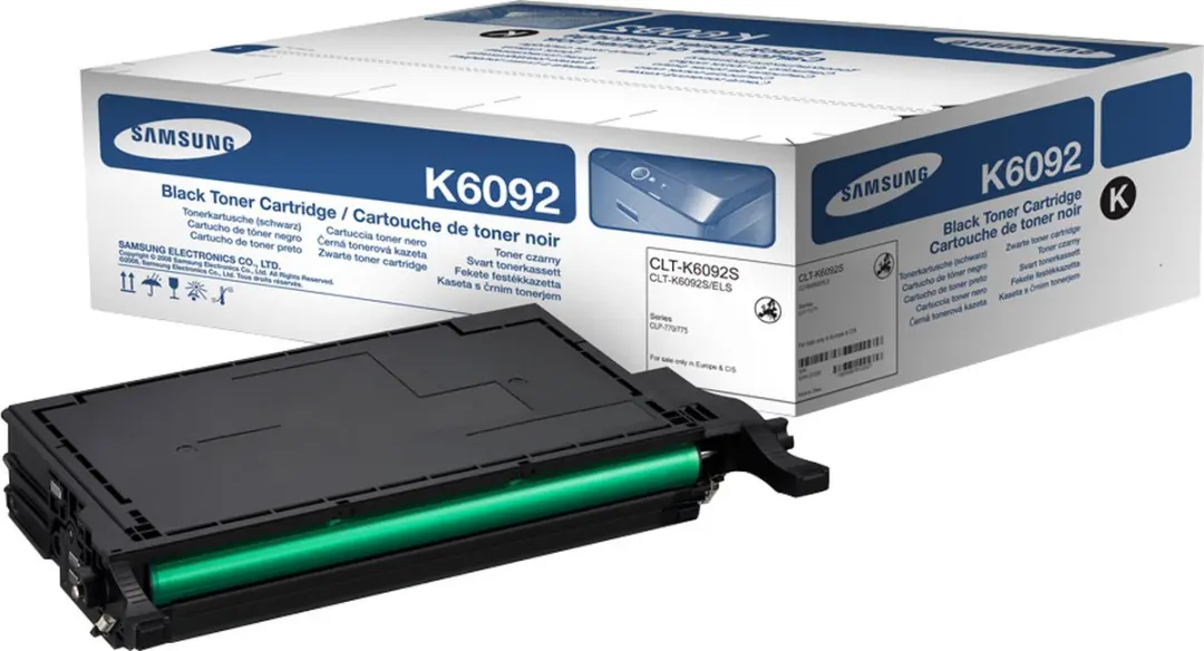 Samsung CLT-K6092S Tonercartridge - Zwart - 7000 pagina's