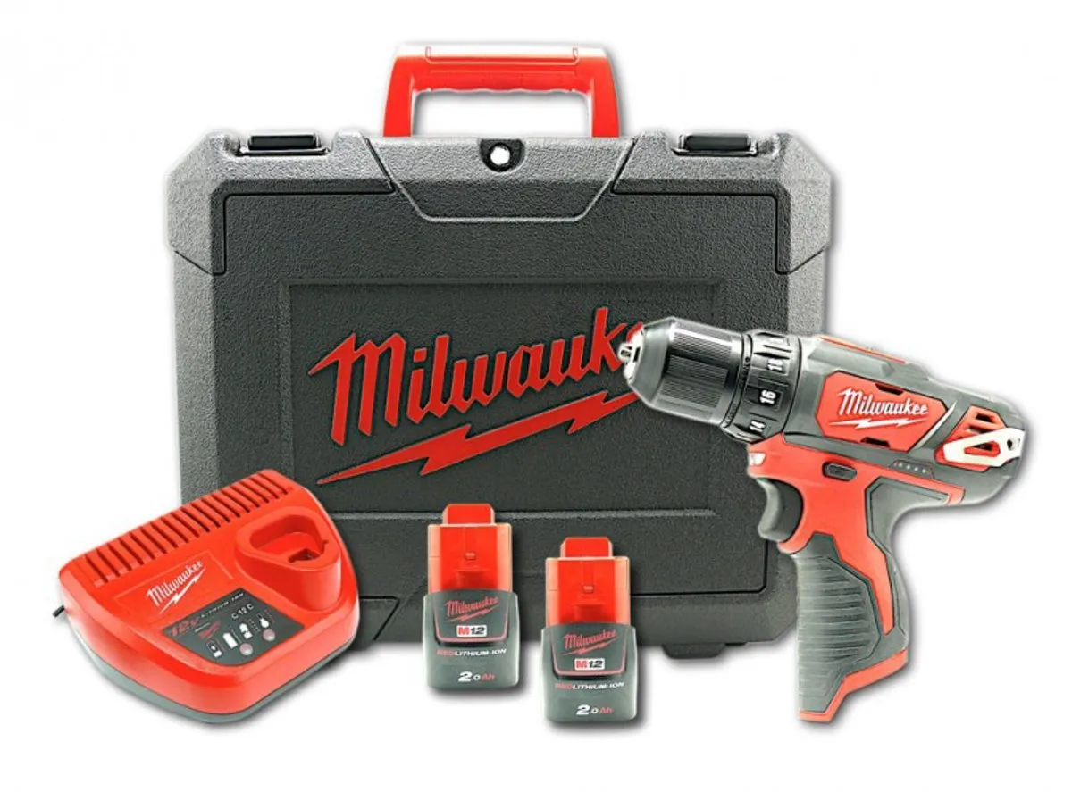 Milwaukee M12 BDD-202C Schroefboormachine - 12V - 2 snelheden
