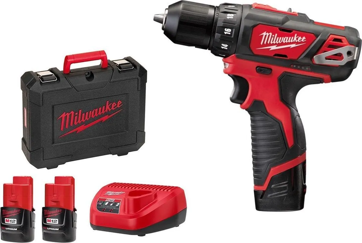 Milwaukee M12 BDD-202C Schroefboormachine