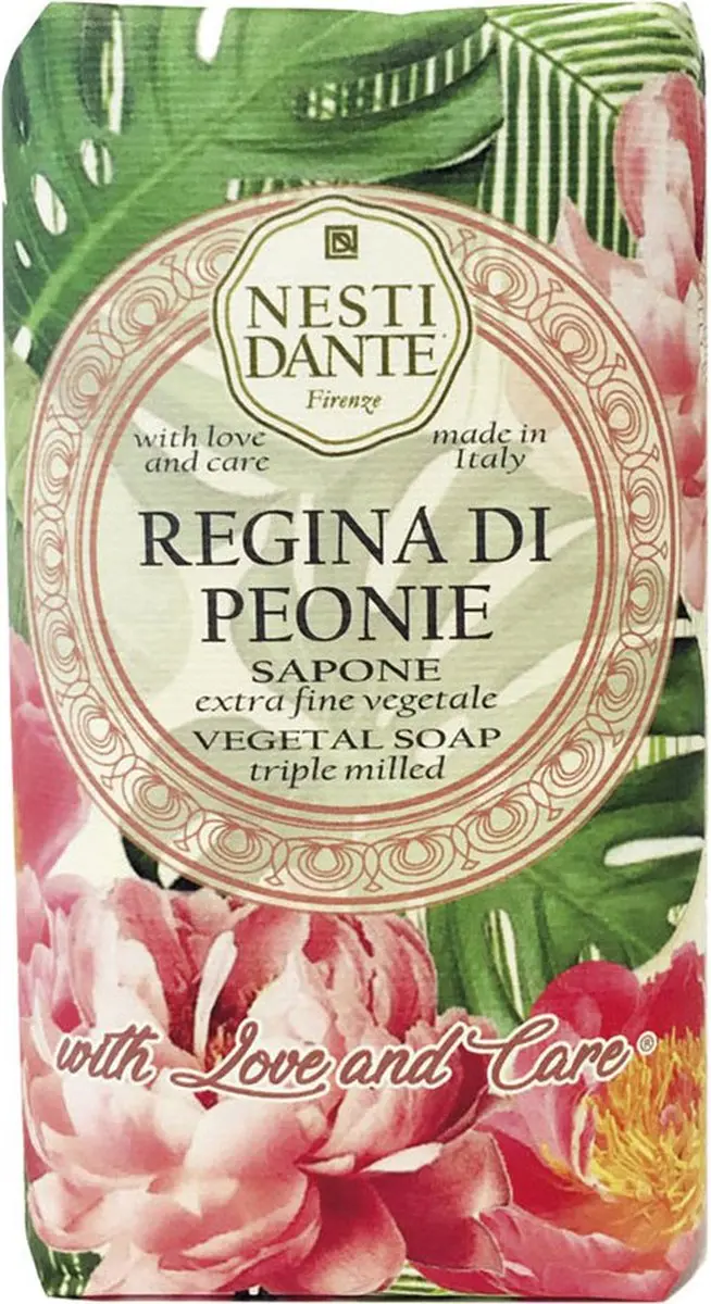 Nesti Dante Regina Di Peonie Zeep 250g
