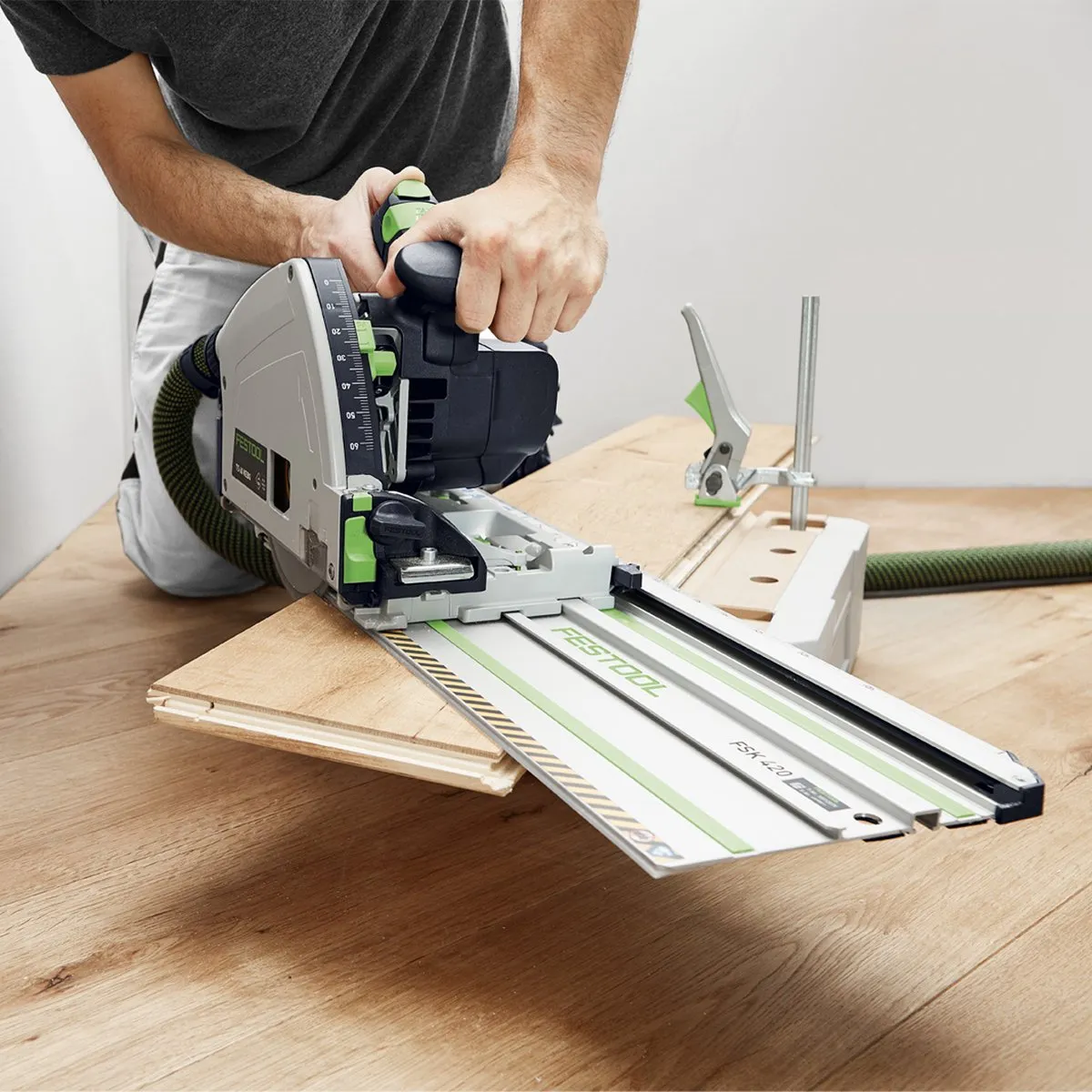 Festool TS 60 KEBQ-Plus Invalzaag - 1500W - 168mm