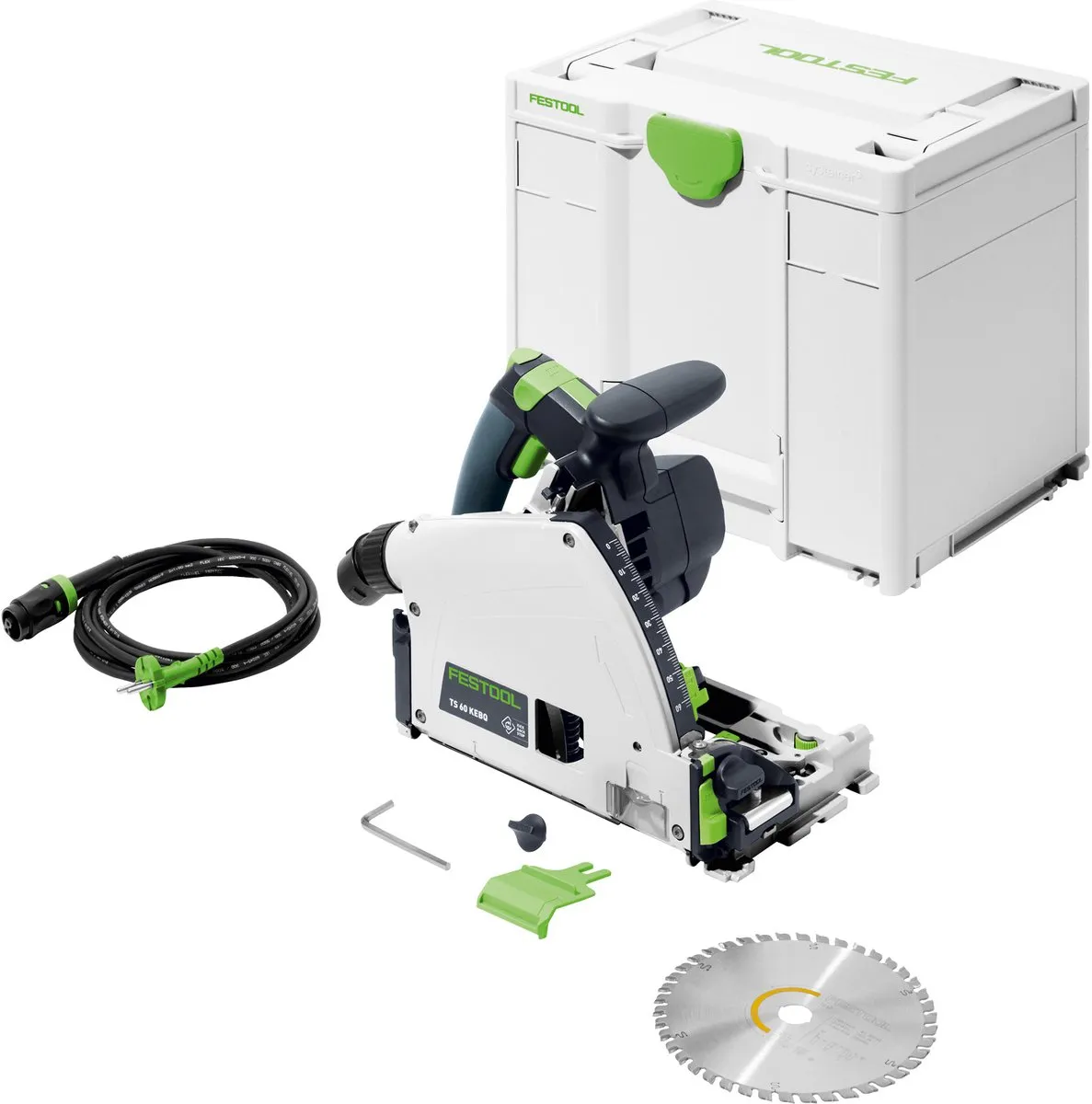 Festool TS 60 KEBQ-Plus Invalzaag - 1500W - 168mm