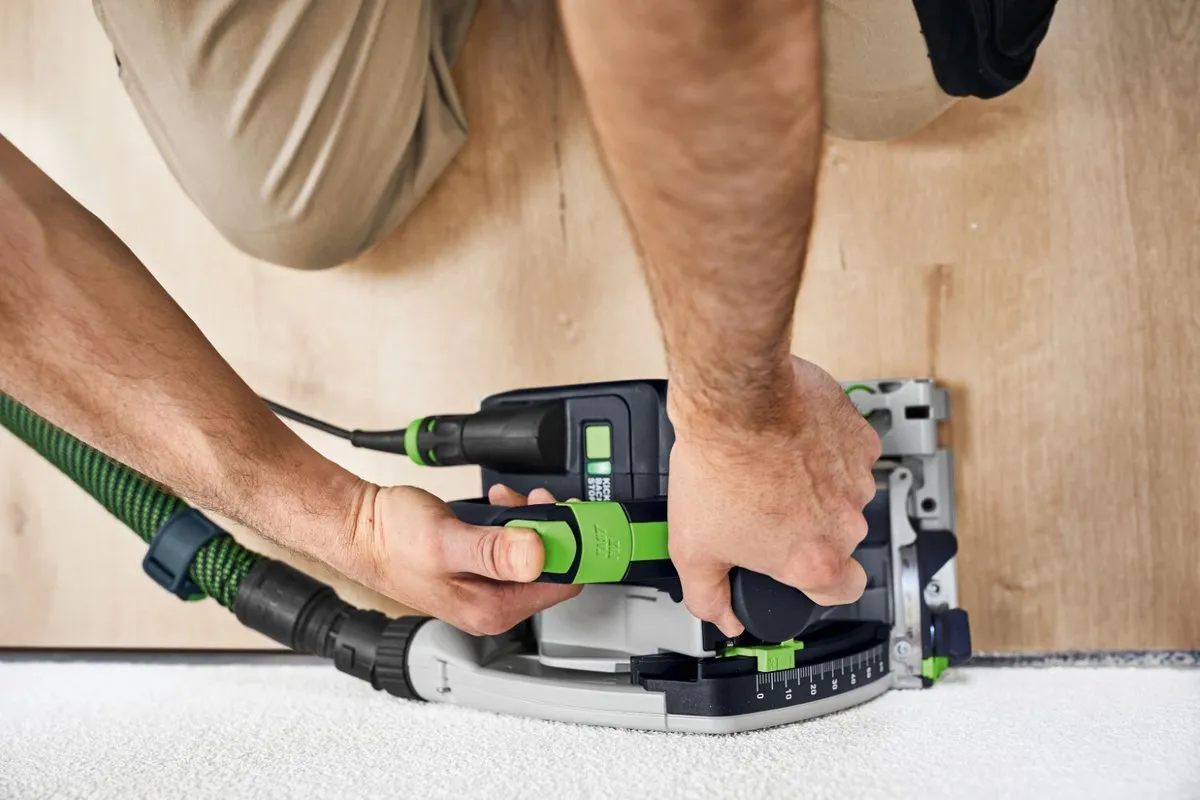 Festool TS 60 KEBQ-Plus Invalzaag - 1500W - 168mm
