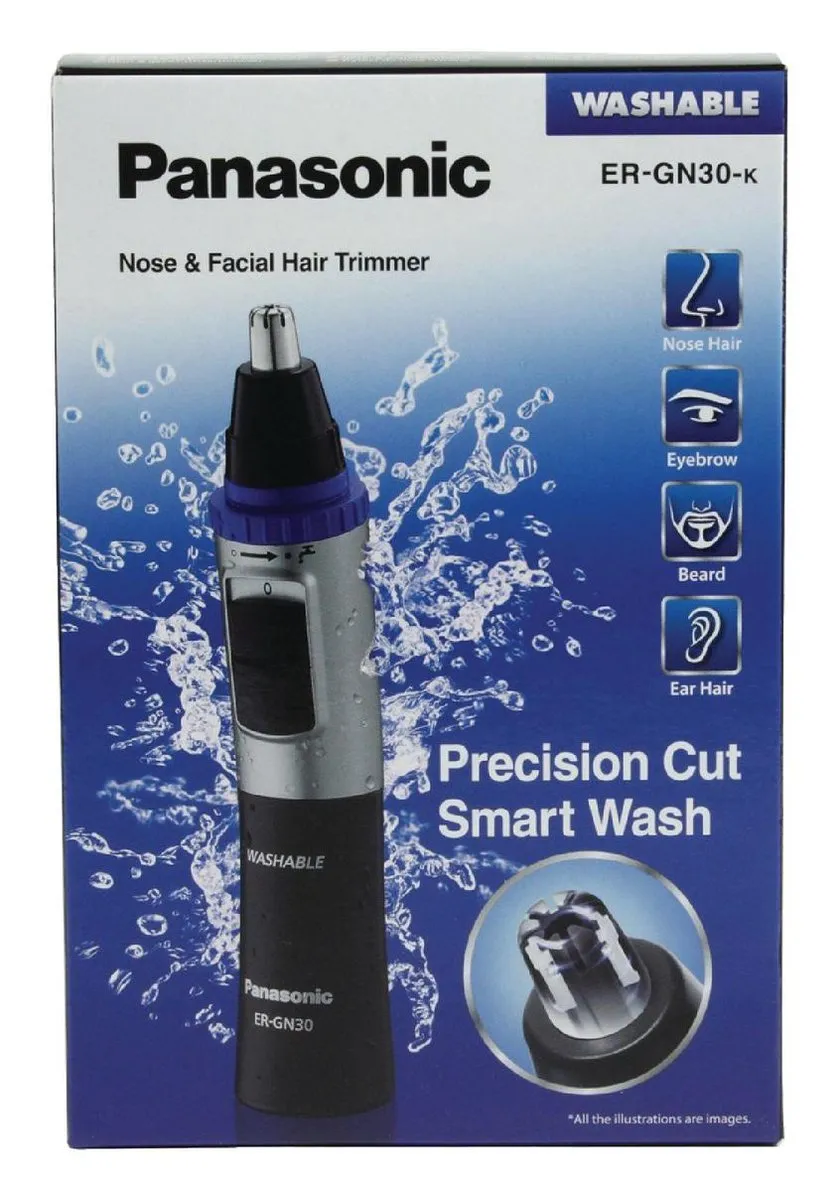 Panasonic ER-GN30 Neus- en oorhaartrimmer - Zwart